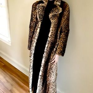 STUNNING Fur Maxi Coat
